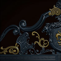 帝景園手工描花