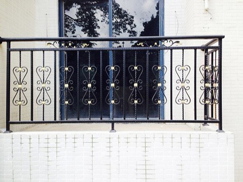 陽臺鐵藝護欄  DJ-8009