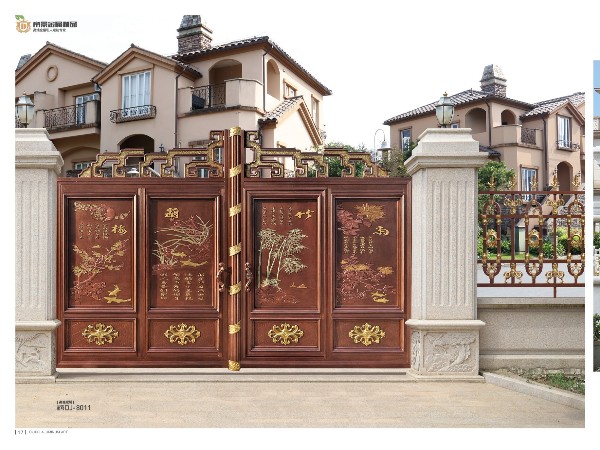 小區(qū)鋁藝大門(mén)  DJ-1102