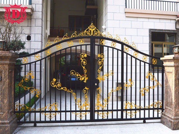 自建房鐵藝大門(mén)DJ-8008