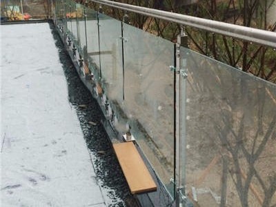 純玻璃樓梯扶手  DJ-8018