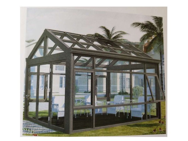 人字頂鋁藝陽光房  DJ-8007