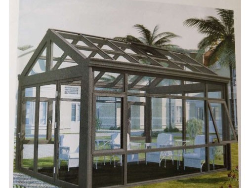 人字頂鋁藝陽光房  DJ-8007