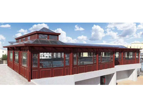 仿古式鋁藝陽光房  DJ8005