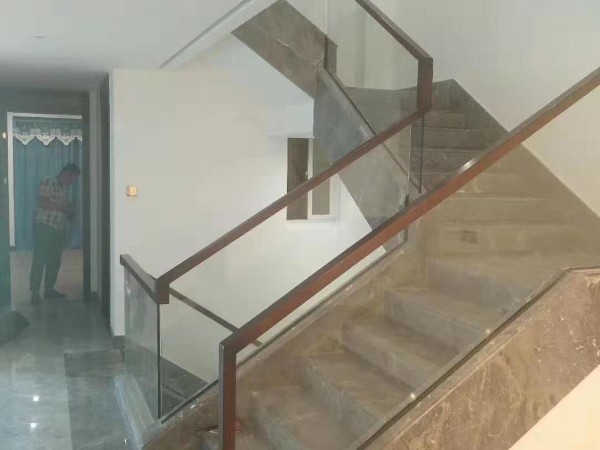 簡(jiǎn)約玻璃樓梯扶手  DJ-8004