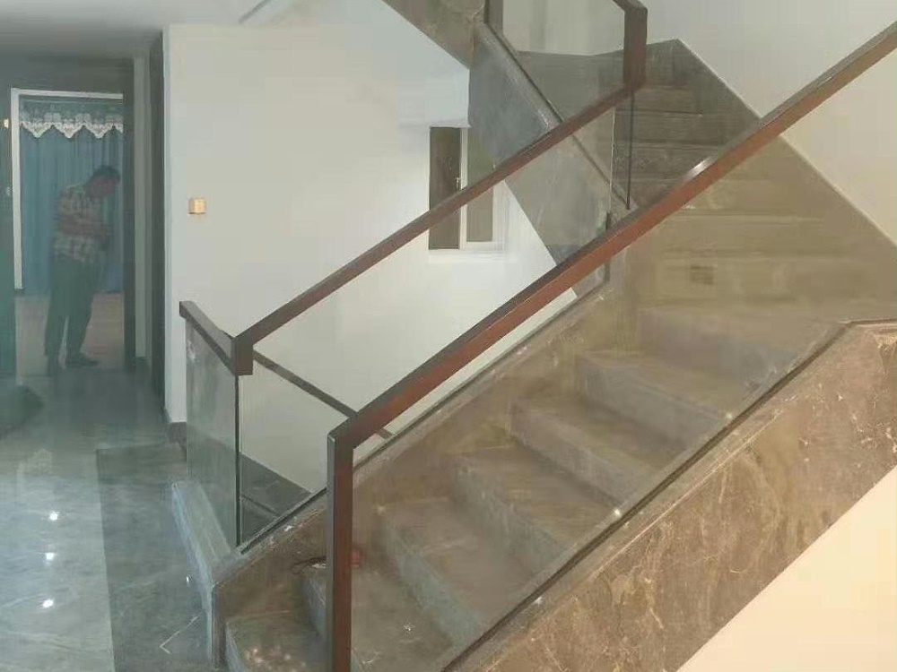 簡(jiǎn)約玻璃樓梯扶手  DJ-8004