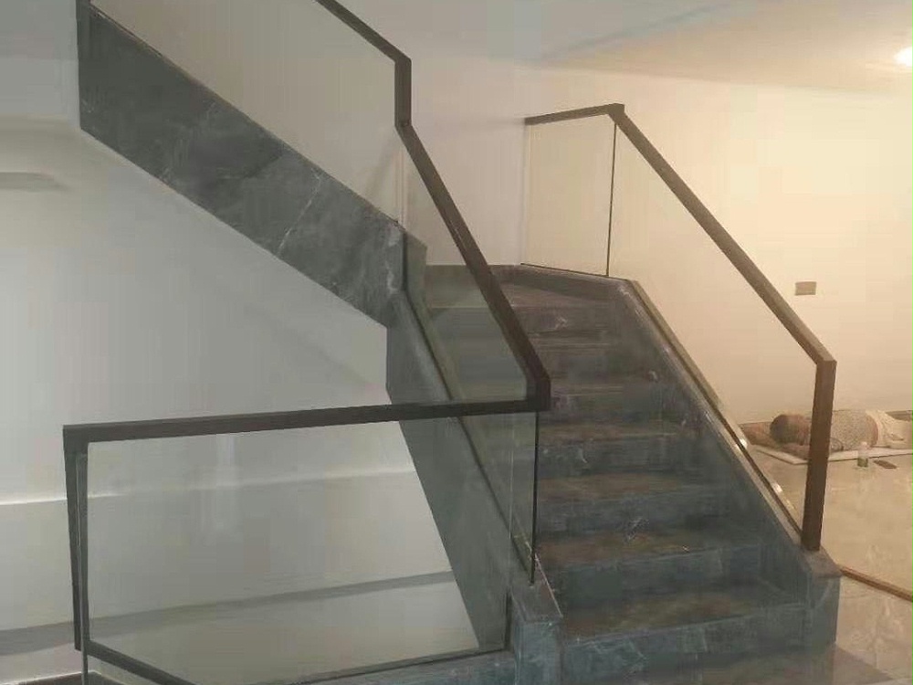 簡約玻璃樓梯扶手  DJ-8003