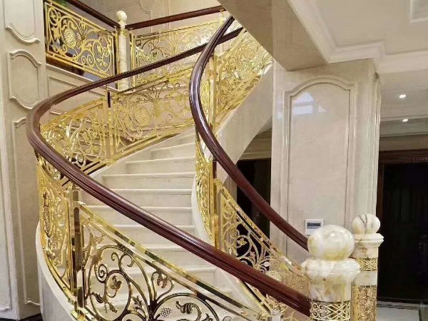 豪華銅樓梯扶手  DJ-8003