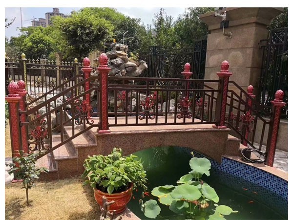 室外鋁藝樓梯扶手   DJ-8002