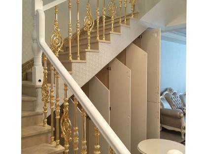 室內(nèi)銅樓梯扶手   DJ-8001