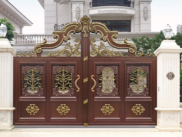 別墅鋁藝大門   DJ-1103