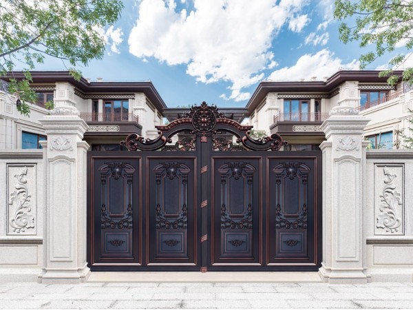 豪華歐式鋁藝大門  DJ-2027