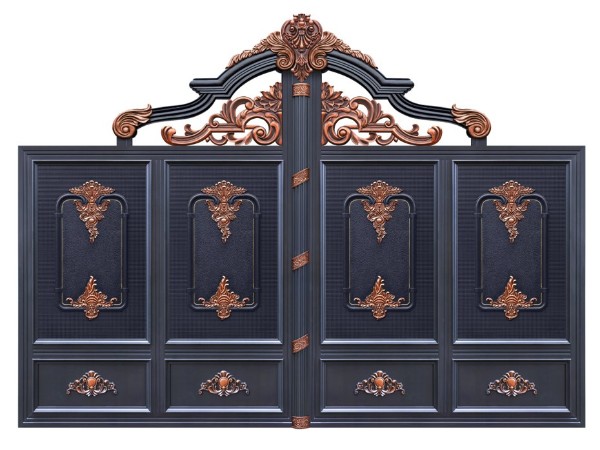 豪華歐式鋁藝大門  DJ-2029