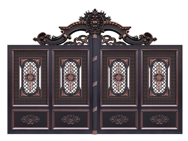 豪華歐式鋁藝大門  DJ-2031