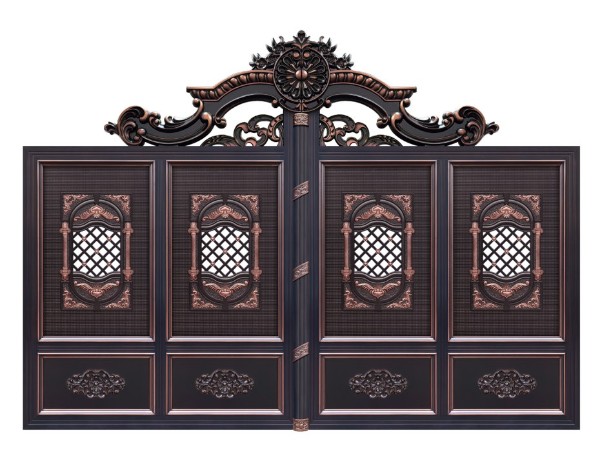 豪華歐式鋁藝大門  DJ-20337