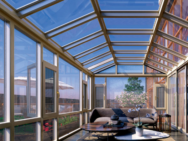 別墅鋁藝陽光房