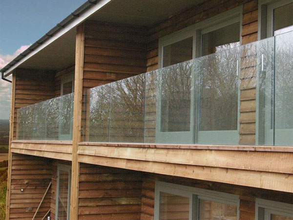 純玻璃樓梯扶手  DJ-8012