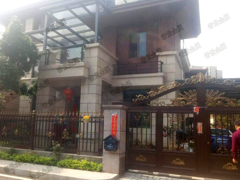 碧桂園周總定制帝景園鋁藝圍欄