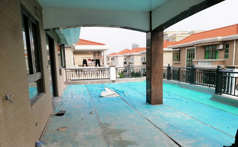 金源花園別墅客戶定制鋁藝護欄