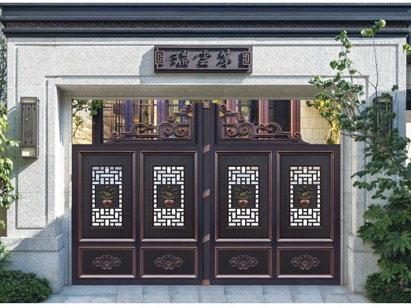 鋁藝別墅大門安裝前的準(zhǔn)備和安裝過程