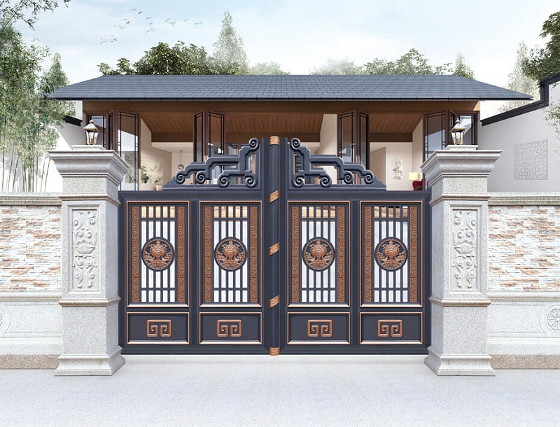 別墅鋁藝大門(mén)