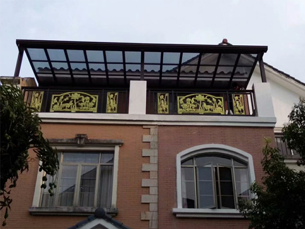 別墅陽(yáng)光雨棚   DJ-8006