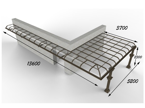 陽光雨棚   DJ-8007
