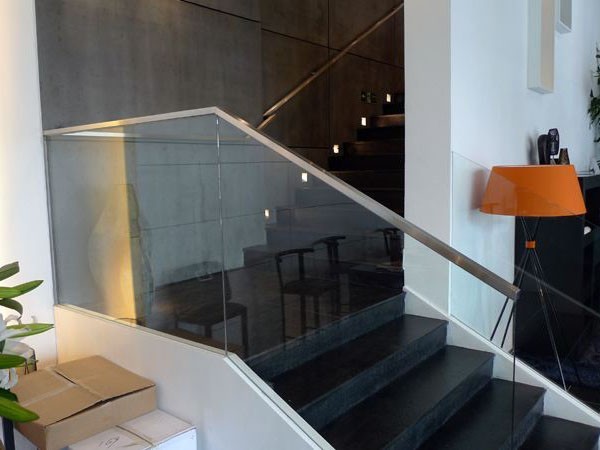 室內(nèi)玻璃樓梯扶手  DJ-8007